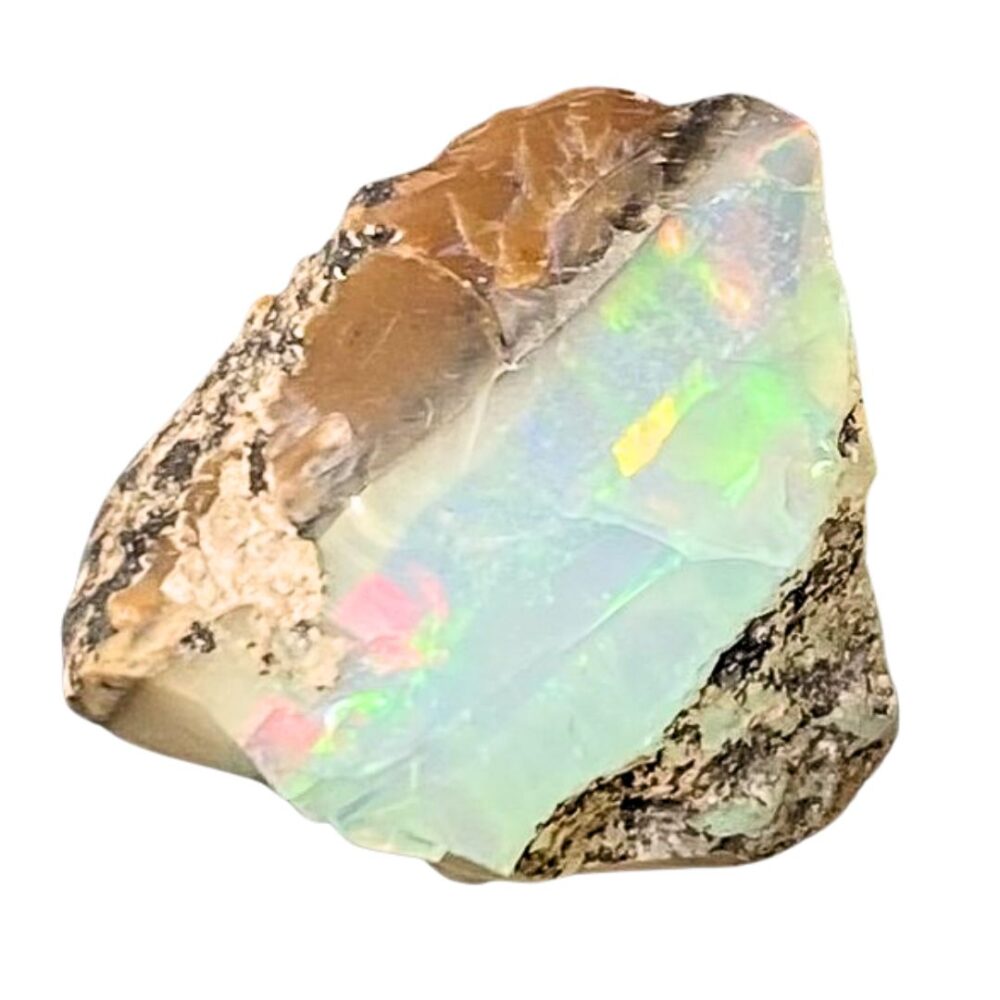 Opale Bianco Etiope su matrice 4