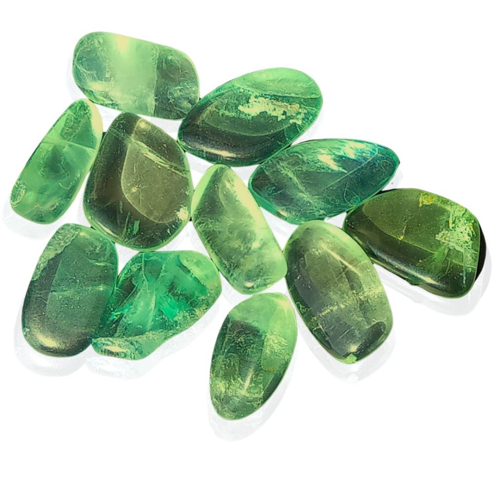 Fluorite verde buratto pietre cristalli il megalite